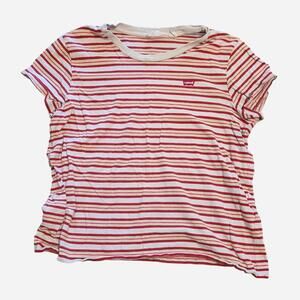 Levi's Women's Multi and Red Tshirt